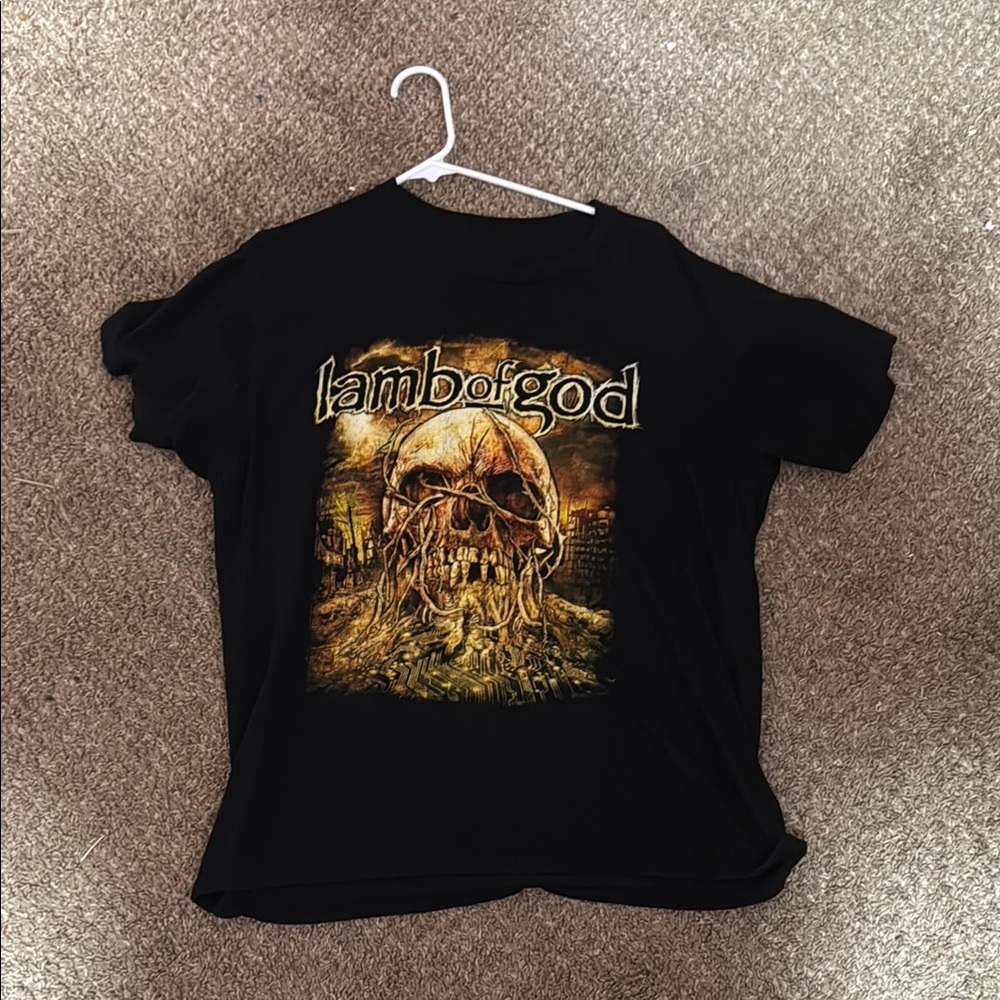 LAMB OF GOD BAND TEE GRUNGE PUNK EMO